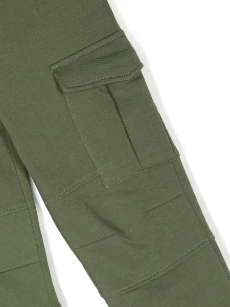 Spodnie cargo dziecięce Stella Mccartney zielone