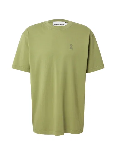 ARMEDANGELS Tričko ICONIC pastelově zelená