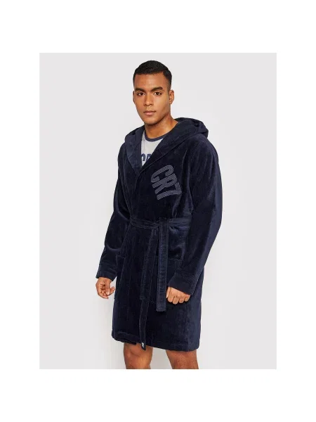 Cristiano Ronaldo Kopalni plašč Mornarsko modra