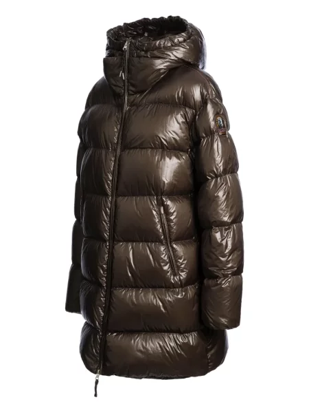 Palton Parajumpers cu glugă maro