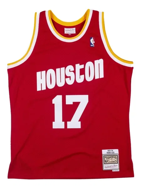 Cămașă Mitchell & Ness din jerseu roșu