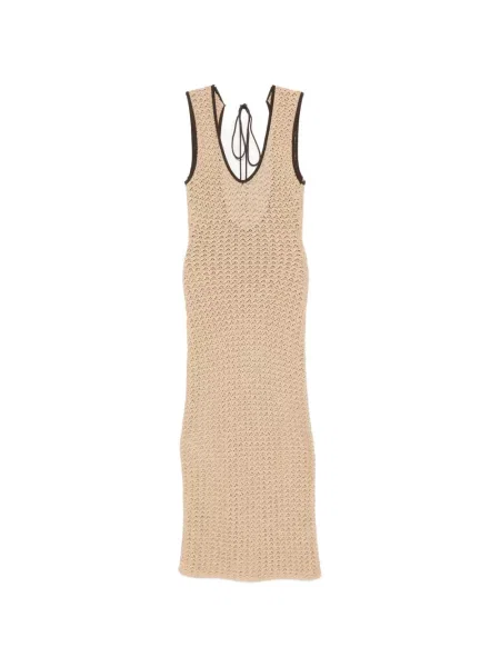 Rochie maxi Sir tricotate cu spatele deschis