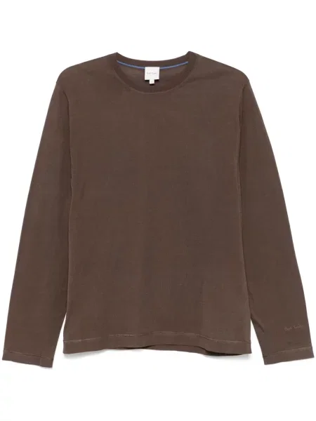 Tricou Paul Smith tricotate maro