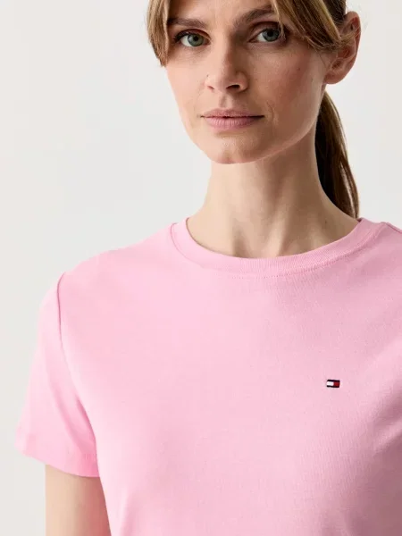 Tommy Hilfiger тениска дамска от розово