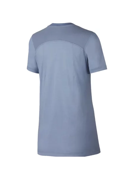 Bikerské tričko Nike s potiskem bez rukávů modré