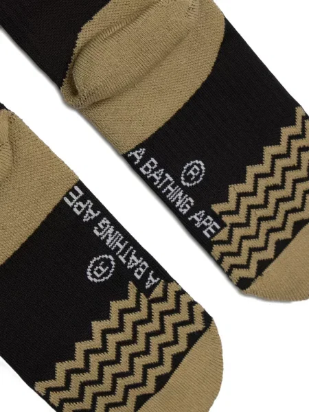 Șosete Adidas cu dungi cu imagine albastru