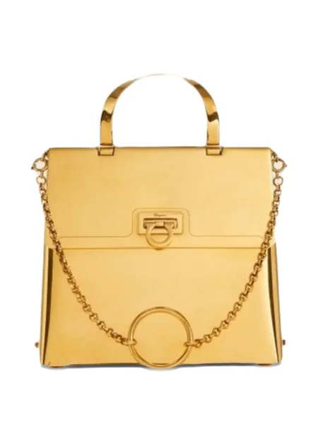 Torbica Ferragamo zlatna