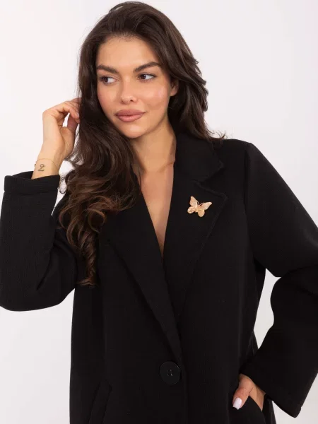 Palton Rue Paris negru