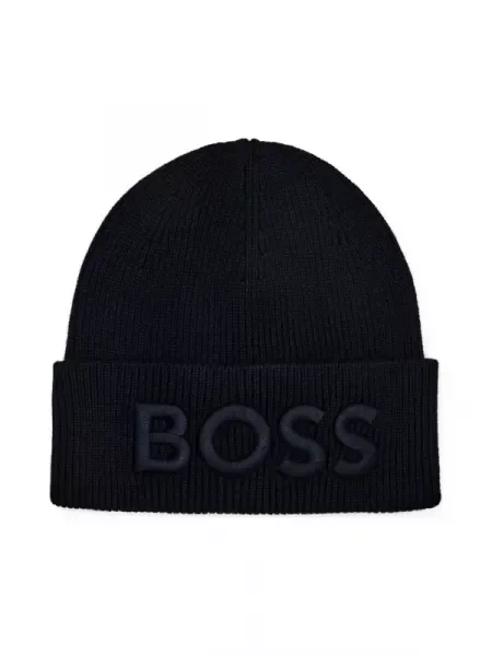 BOSS ORANGE De lână căciulă Afox_R portocaliu