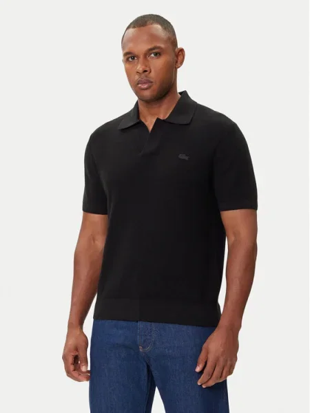 Lacoste Tricou polo negru