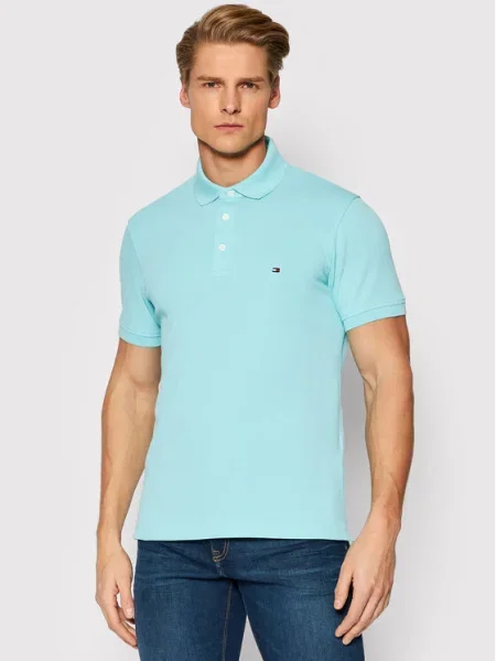 Tommy Hilfiger Tricou polo Albastru turcoaz