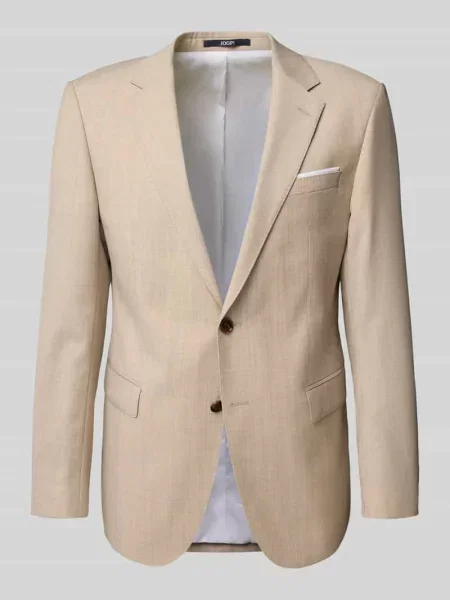 Marynarka na 2 z dodatkiem wełny Model „Herby” Joop! Collection beżowa