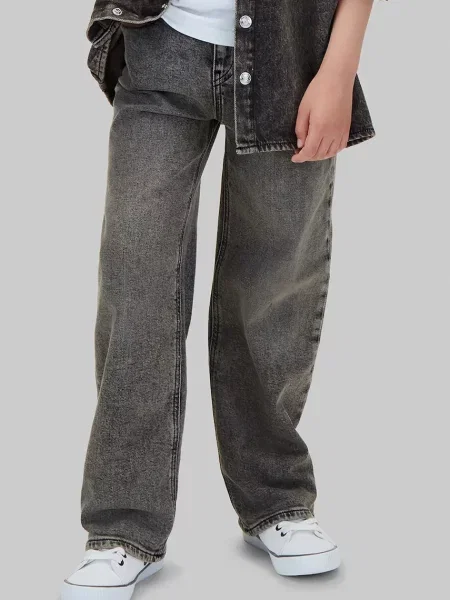 Calvin Klein Jeans regularne traperice za djecu Skater crna
