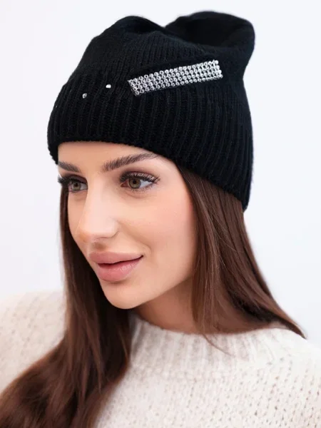 Căciulă Kesi de cristal negru