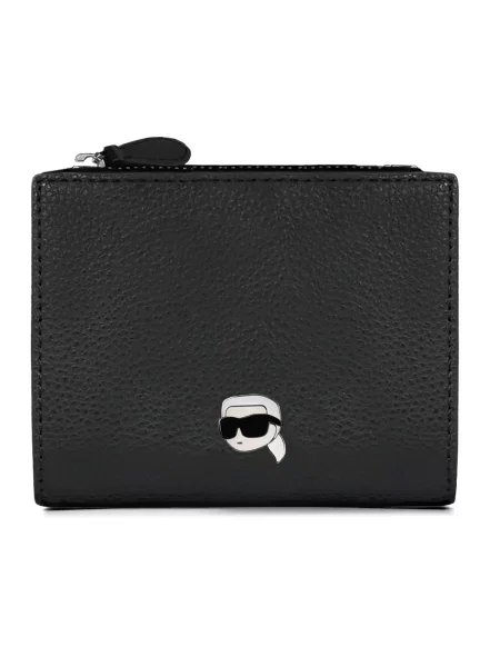 Karl Lagerfeld Peněženka Ikon Pebble' černá