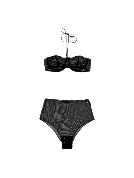 Majtki Oséree z kamieniami czarne