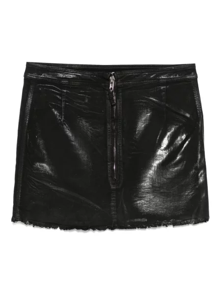 Rick Owens spódnica Mini mini prosta czarny