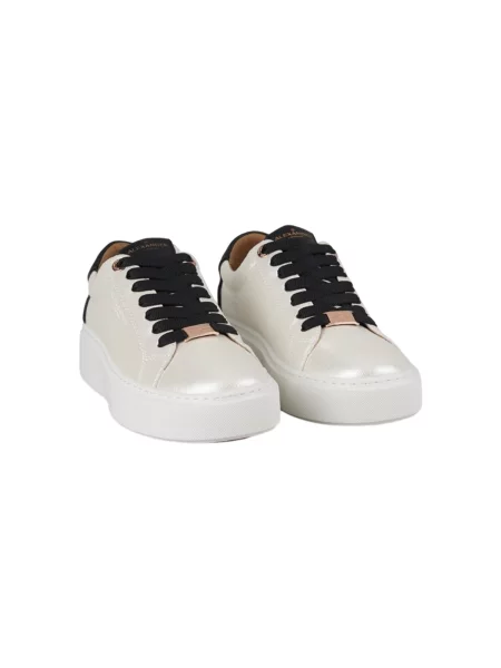 Pantofi Alexander Smith alb