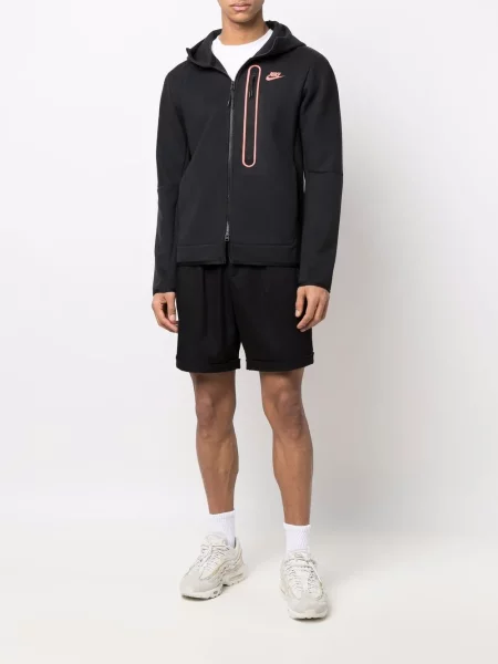 Geacă Nike cu imagine negru