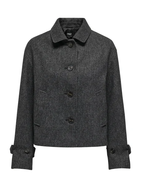 ONLY Prehodna jakna ONLASTA pegasto siva