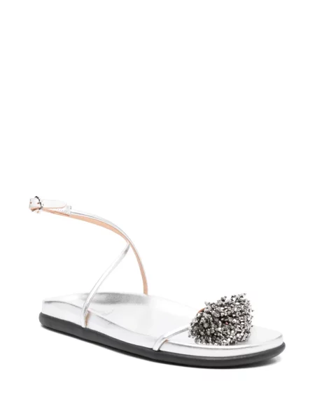 Sandale Ancient Greek Sandals argintiu