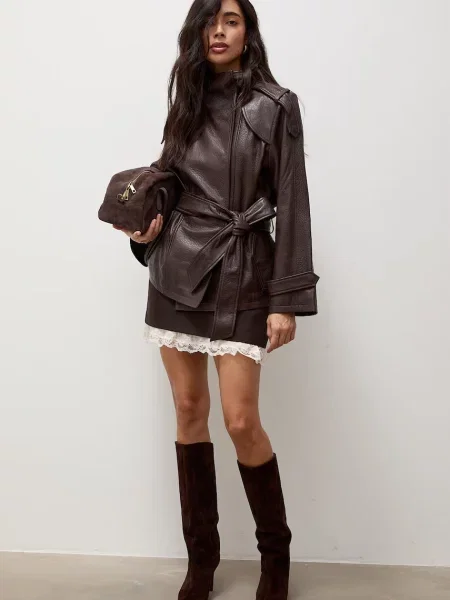 Кожаная куртка Answear.lab