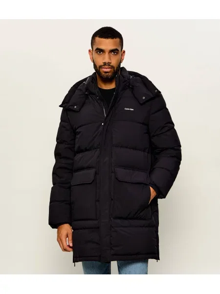 Calvin Klein De puf palton negru