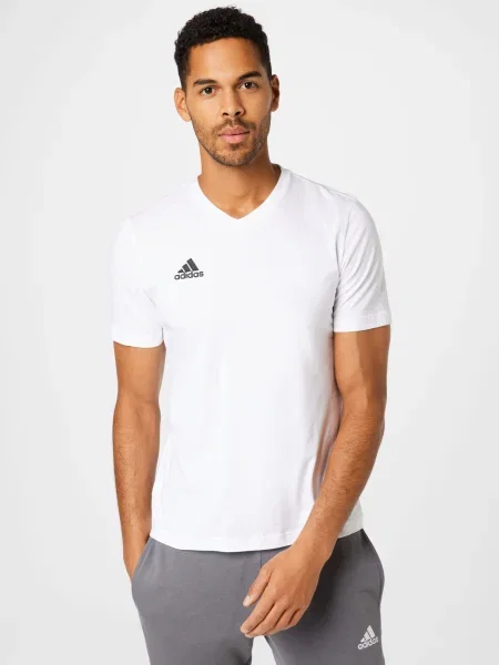 Adidas Performance tricou din neted alb