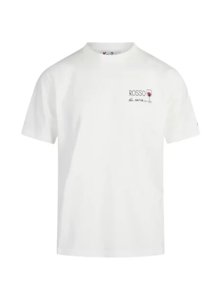 Tricou Mc2 Saint Barth cu imagine alb