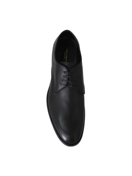 Derby Dolce And Gabbana skórzany czarny
