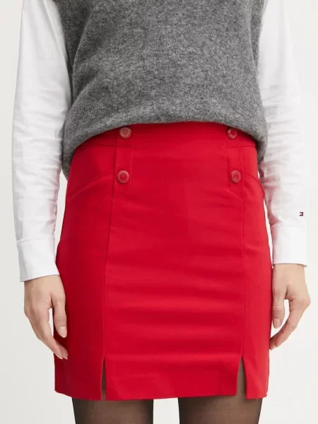 Morgan spódnica JEON mini ołówkowa JEON czerwony