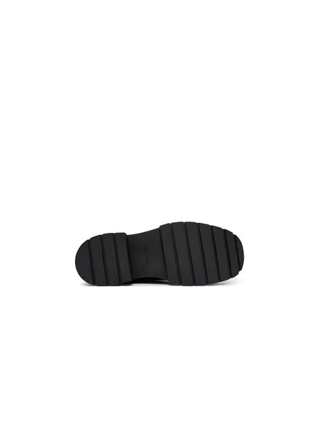 Škornji Calvin Klein Chunky Ankle Boot Lth Hdw črna