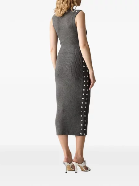 Rochie midi Karl Lagerfeld gri