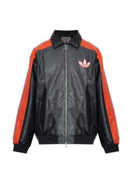 Μακρυμάνικος τρέξιμο μπουφάν Adidas με σχέδιο μπλε