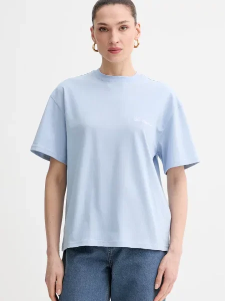 La Mania oversize kratka majica CARENA modra