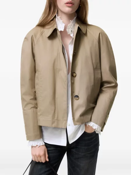 Geacă Burberry cu imprimeu tropical