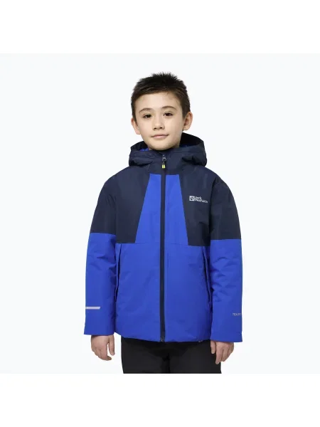 Детско пухено яке Jack Wolfskin Actamic 2L Ins crisp cobalt синьо