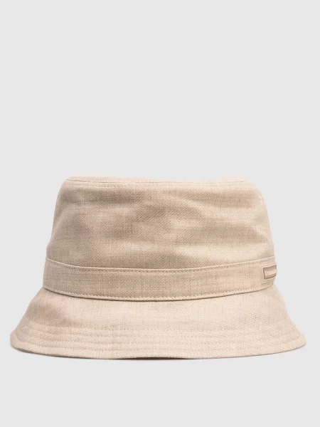 Шерстяная шляпа Stefano Ricci бежевая