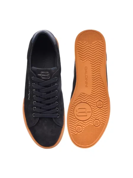 Sneakersy Baldinini zamszowe niebieskie