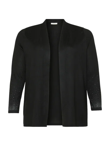 ONLY Carmakoma Geacă tricotată CARALBA' negru