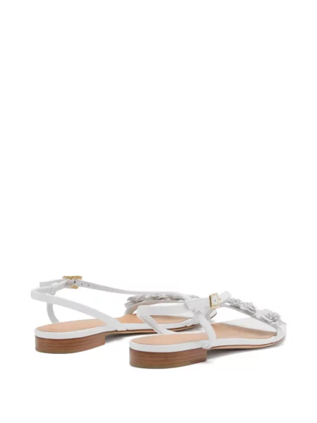 Sandale Malone Souliers din piele alb