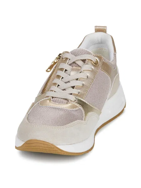 Sneakerși Geox auriu