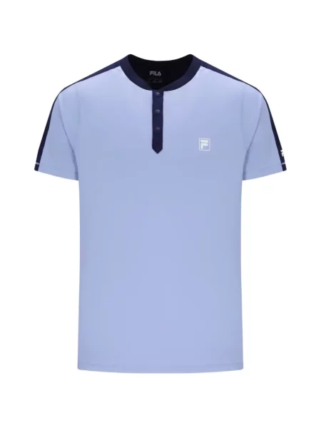Tricou Fila tenis cu autograf albastru
