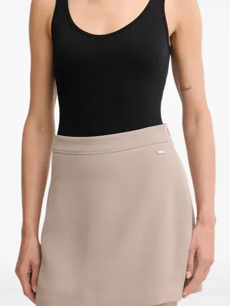 Fusta mini Guess cu autograf