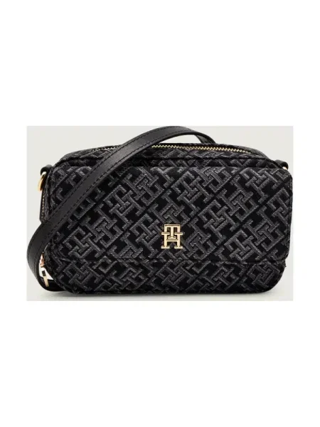 Geanta crossbody Tommy Hilfiger negru