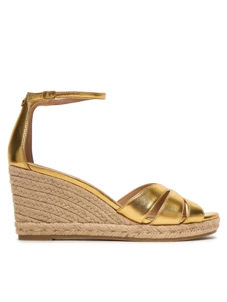 Espadrile LAUREN RALPH LAUREN Nellie zlatna