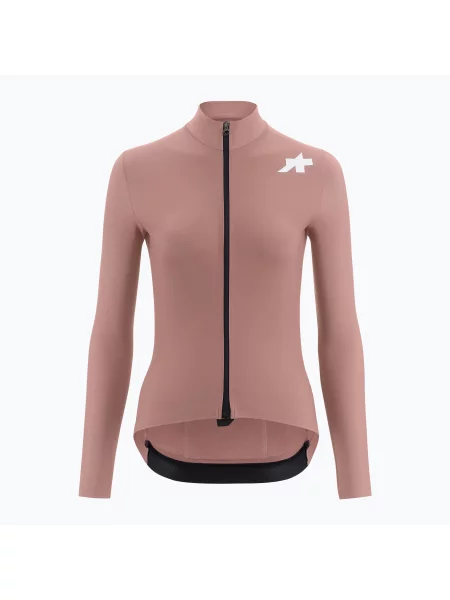 Дамска велосипедна блуза с дълъг ръкав ASSOS Mille GT Spring Fall Jersey blossom pink розово