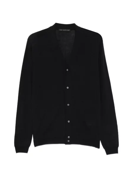 Cardigan Low Brand cu decolteu în V albastru
