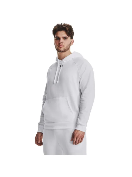 Hanorac cu glugă Under Armour din fleece gri