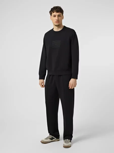Свитшот Armani Exchange из модала синий